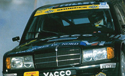Dany Snobeck sur le Trophée Andros pendant la saison 1992-1993 - Crédit photo : S. DESNOULEZ
